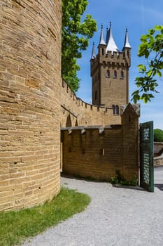 Burg Hohenzollern German European Castle Architecture Travel Famous Swabia Architecture Landscape