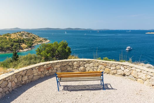 Tribunj Croatia Landscape Beautiful Ocean Vacation Destination European Tourism Mediterranean Daytime