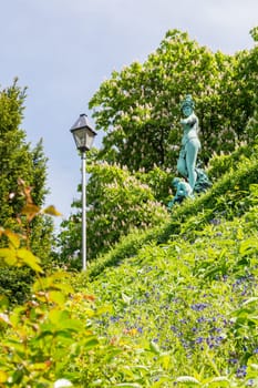 Stuttgart Kessel View Eugensplatz Destination Location Visit Tourism Green Summer Beautiful Day
