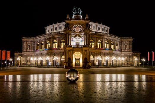 Dresden Opera House Staatsoper Beautiful Architecture Culture Monument Music Venue Germany Europe