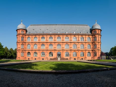 Gottesaue Palace Castle Schloss in Karlsruhe Musik Hochschule University Architecture Building Exterior