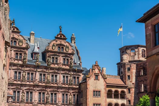 Heidelberg Schloss Castle Interior Architecture Germany European Historical Ancient