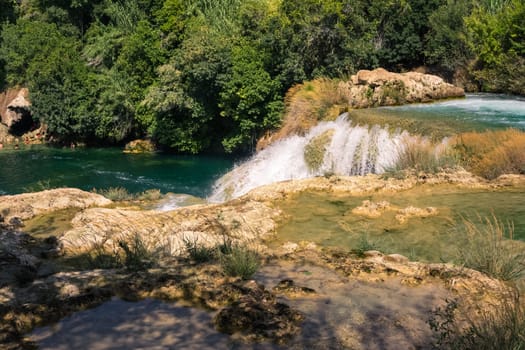 Krka River Park Falls Famous Body of Water in Croatia Beautiful Summer Destination
