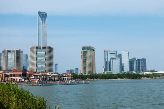 Chinese Modern Construction in SIP, Suzhou, China