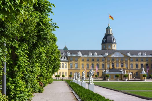 Karlsruhe Palace Center of City Germany Castle Schloss Architecture Park