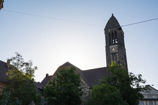 Karlsruhe Luther Church Cathedral Christian Architecture Exterior Building European Religion