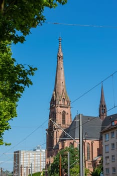 Karlsruhe Church Cathedral St Bernhard Religious Architecture Bernhardskirche Catholic