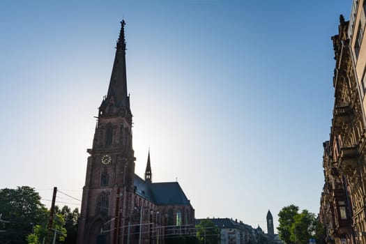 Karlsruhe Church Cathedral St Bernhard Religious Architecture Bernhardskirche Catholic