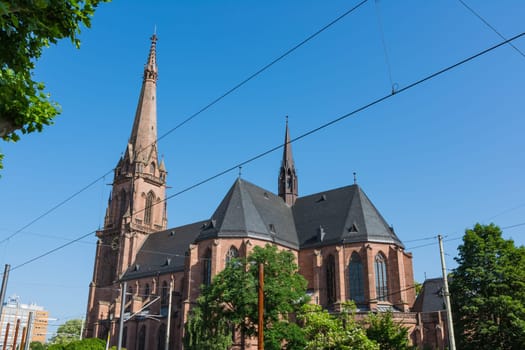 Karlsruhe Church Cathedral St Bernhard Religious Architecture Bernhardskirche Catholic