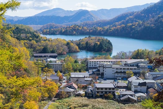 Yumoto is a small hot spring town in the back of Okunikko and part of Nikko National Park. The town is attractively located next to Lake Yunoko and consists mainly of ryokan with hot spring baths.