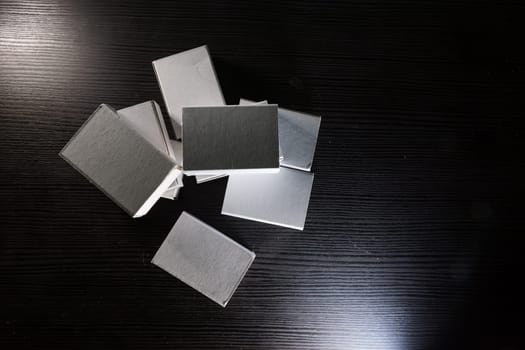 Paper Match Boxes Cartons Cardboard White Blank Template Contraast