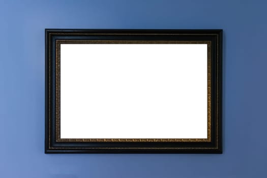 Art Museum Frame Vintage Ornate Painting Picture Blank Clipping Path Isolated Beautiful