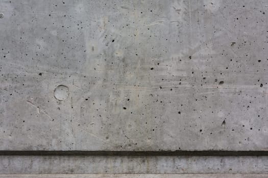 Concrete Wall Texture Dent Hole Carved Poured Background Grey