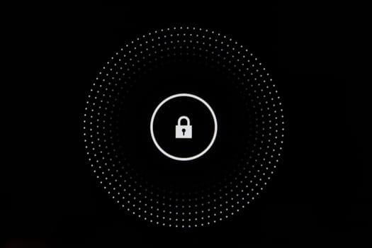 Finger Touch Key Button Lock Screen Tablet Interface DIgital Unlock