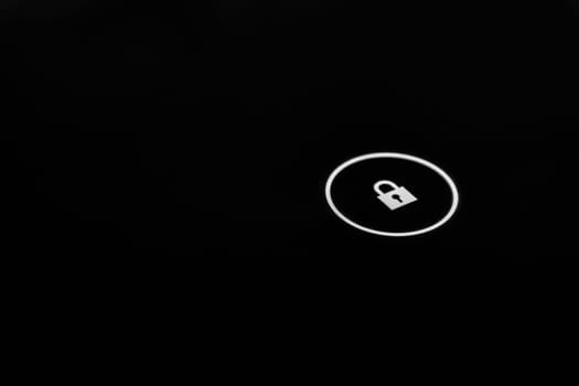 Finger Touch Key Button Lock Screen Tablet Interface DIgital Unlock