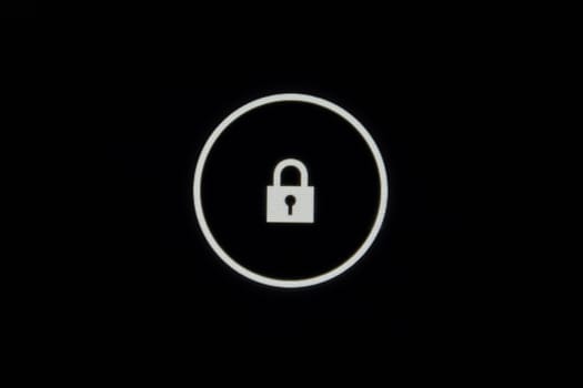 Finger Touch Key Button Lock Screen Tablet Interface DIgital Unlock