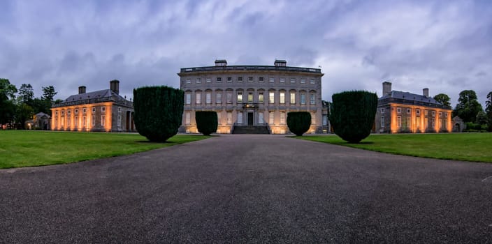 Arrival Panorama Front Exterior Castletown House
