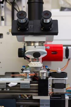 Microscope Camera Device Print Examine Industry Quality Machine Tool White