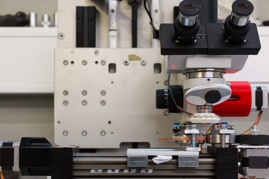 Microscope Camera Device Print Examine Industry Quality Machine Tool White