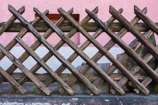 Gate Square Fence Outside Decoration House Structure Wooden