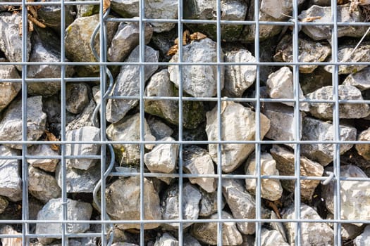 Grey Yellow Stone Wall Reinforced Metal Texture Macro