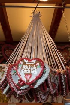Gingerbread Heart German I Love You Oktoberfest Volksfest