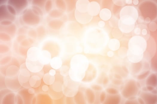 Blurred bright abstract Bokeh, colorful gradient defocused and pink orange colored. Beautiful texture.