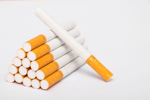 Heap of cigarettes