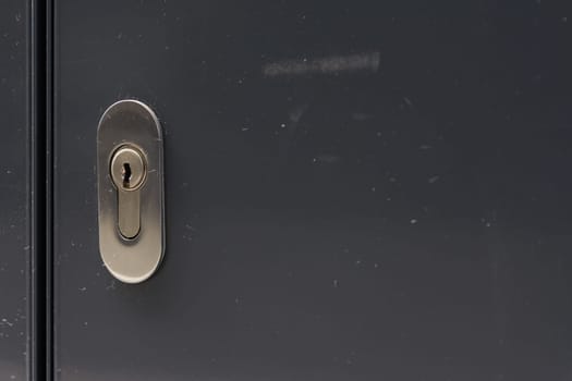 Smooth Metal Chrome Lock Macro Security