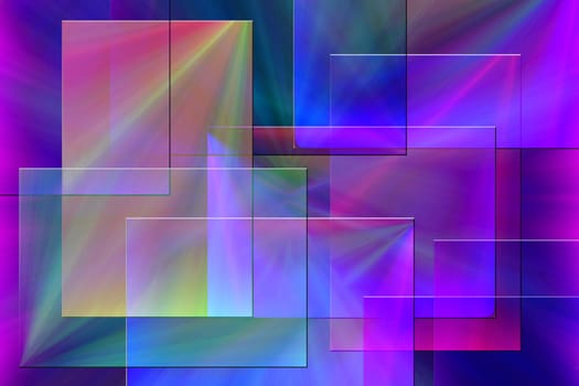 Colorful geometric design. Vivid tints