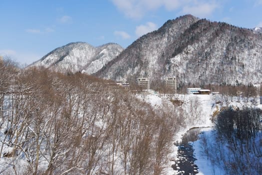 Jozankei Onsen is located inside Shikotsu-Toya National Park between the high cliffs of the Toyohira River. The town is only one hour outside central Sapporo, making it a popular side trip from the city. It is one of the most popular places for tourist.