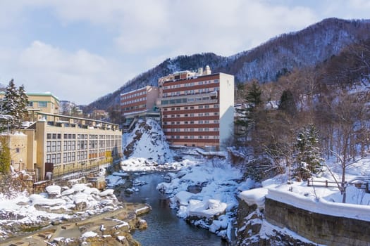 Jozankei Onsen is located inside Shikotsu-Toya National Park between the high cliffs of the Toyohira River. The town is only one hour outside central Sapporo, making it a popular side trip from the city. It is one of the most popular places for tourist.