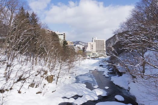 Jozankei Onsen is located inside Shikotsu-Toya National Park between the high cliffs of the Toyohira River. The town is only one hour outside central Sapporo, making it a popular side trip from the city. It is one of the most popular places for tourist.