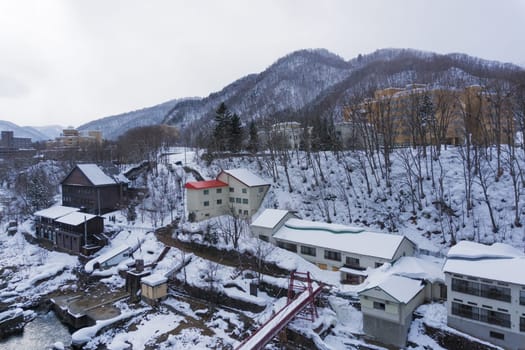Jozankei Onsen is located inside Shikotsu-Toya National Park between the high cliffs of the Toyohira River. The town is only one hour outside central Sapporo, making it a popular side trip from the city. It is one of the most popular places for tourist.
