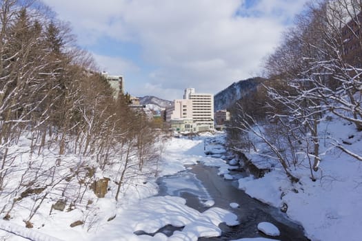 Jozankei Onsen is located inside Shikotsu-Toya National Park between the high cliffs of the Toyohira River. The town is only one hour outside central Sapporo, making it a popular side trip from the city. It is one of the most popular places for tourist.