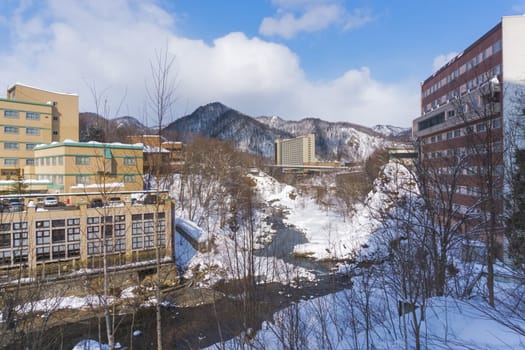 Jozankei Onsen is located inside Shikotsu-Toya National Park between the high cliffs of the Toyohira River. The town is only one hour outside central Sapporo, making it a popular side trip from the city. It is one of the most popular places for tourist.