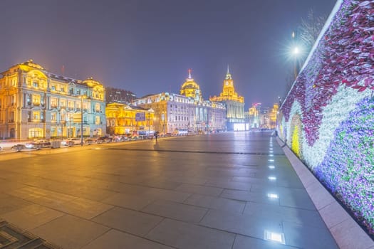 The Bund or Waitan is a waterfront area in central Shanghai.The Bund usually refers to the buildings and wharves on the section of the road, as well as some adjacent areas. It is one of the most famous tourist destinations in Shanghai.