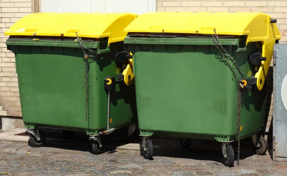 Recycling Bins, Bremen, Germany