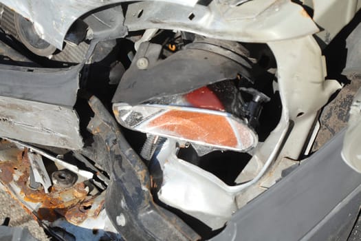 accident vehicle, scrap car