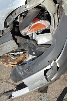 accident vehicle, scrap car