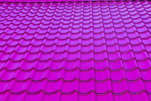 modern bright deep neon purple glossy rooftop tiling texture background