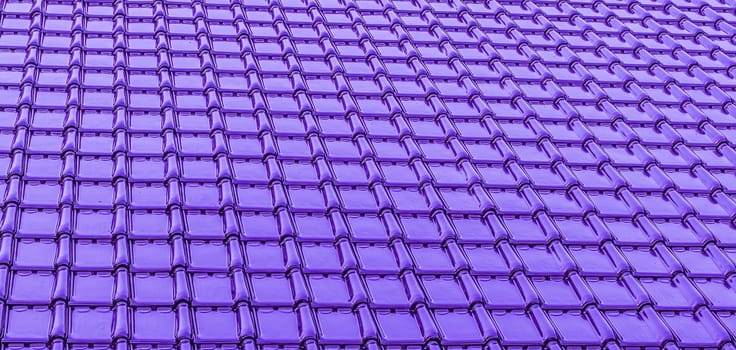 modern neon purple glossy rooftop tiling texture background