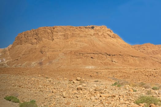 The Cliffs of Masada at Masada National Park in Israel