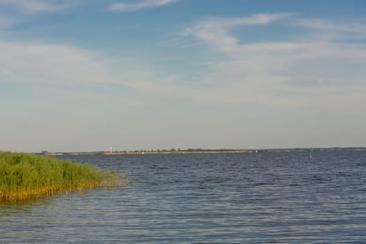 National Park Vorpommersche Boddenlandschaft on Fischland at the Baltic resort Ahrenshoop in Germany