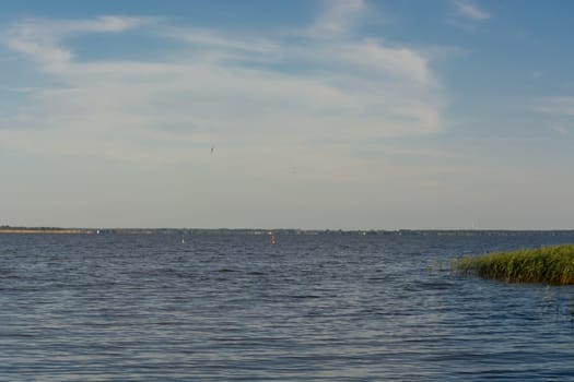 National Park Vorpommersche Boddenlandschaft on Fischland at the Baltic resort Ahrenshoop in Germany