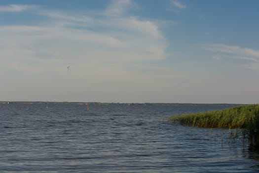 National Park Vorpommersche Boddenlandschaft on Fischland at the Baltic resort Ahrenshoop in Germany