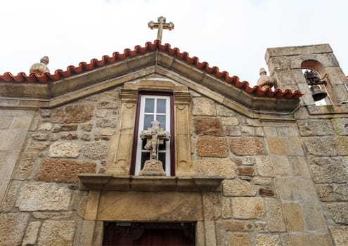 Former chapel of Our Lord of the Steps, today the Tourism Office of the historic village of Linhares da Beira, Gouveia, Portugal