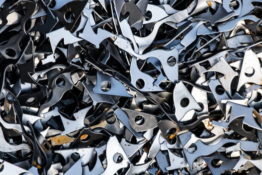 Junkyard metal fragments