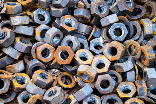 Rusted nuts