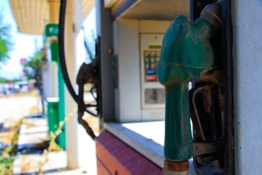Old gas station